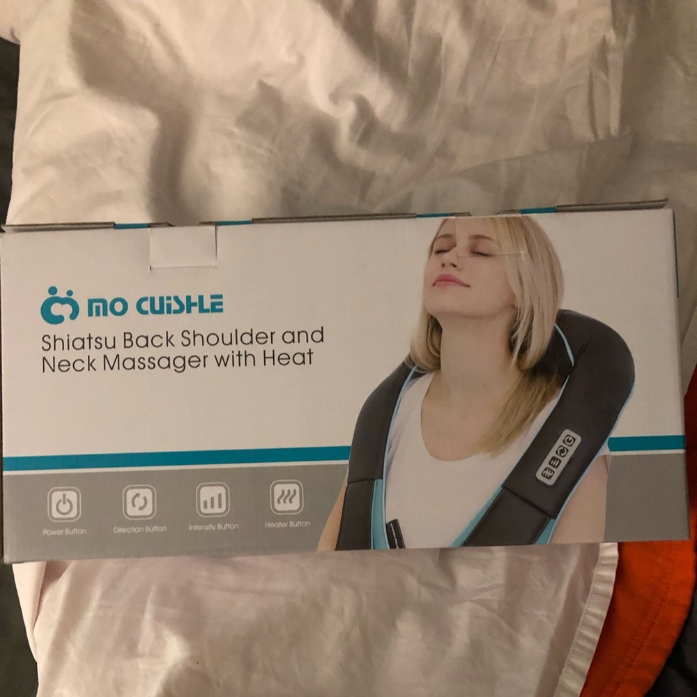 Shiatsu back, shoulder and neck massager. New, never used